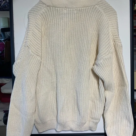 Whalerknits NAVY sweater sz L - Picture 4 of 4